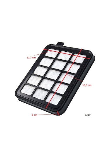 Arnica Et14450 Vesta Pika Et14400 Et14430 Süpürge Hepa Filtre