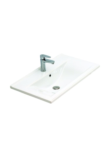 Alvit Thın 80 CM Dolap Uyumlu Düz Lavabo