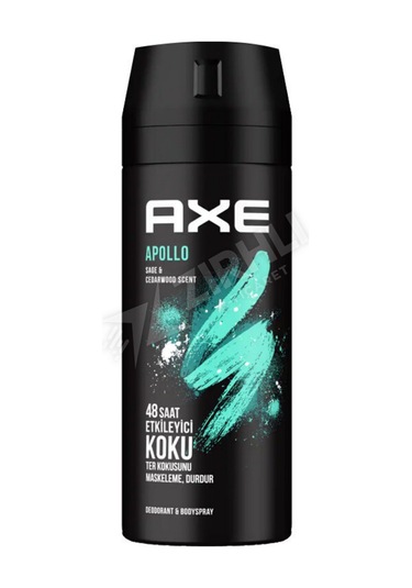 5 Adet Axe Deodorant Apollo 150 Ml