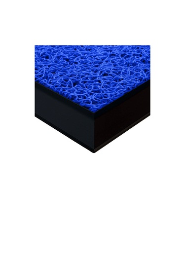 Kauçuk Tabanlı Ve Kauçuk Kenar Çerçeveli Havuzlu Paspası - Mavi