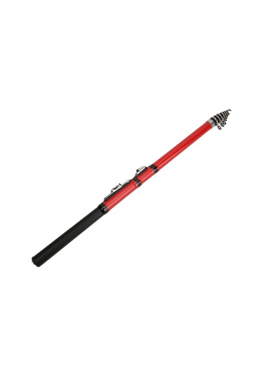 Qingmipy Kırmızı Karbon Ultra Hafif Uzak Atış Balıkçılık Kamışı 2.7m - Yumuşak Kuyruk, Dayanıklı Metal Halka, Ergonomik Anti-skaydı Kolluk, Portatif Kısa Boy Tasarım