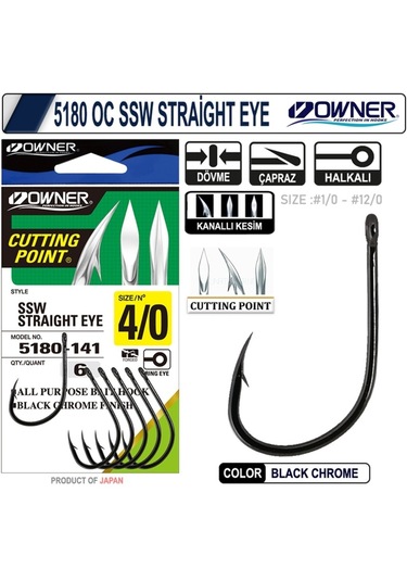 Owner 5180 Ssw Straıght Eye7-0