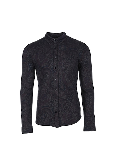 Arma Erkek Şal Desenli Gömlek K8gko1050 Bordo