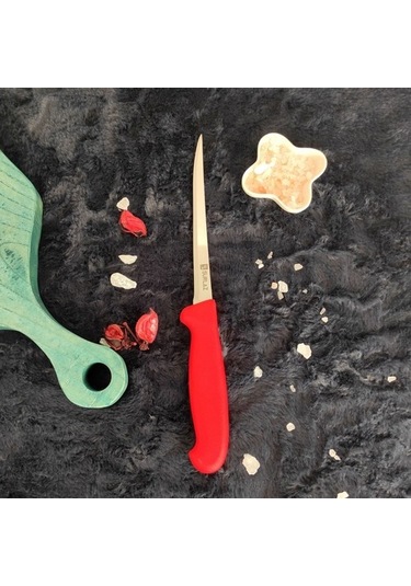 Sürlaz Fileto Bıçağı Kaymaz Sap Paslanmaz Çelik 15 CM