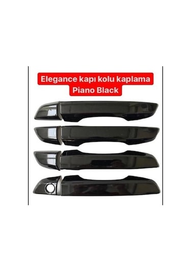 Civic Fc5 İçin Uyumlu Dış Kapı Kolu Piano Black Parlak Siyah 2016-2021