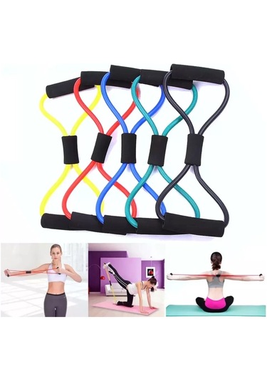 Mobgift Plates, Egzersiz Direnç Lastiği Çok Renkli