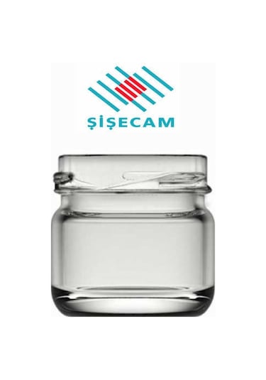 29 Cc Cam Kavanoz - 10 Adet - Gümüş Kapak. Mutfak.