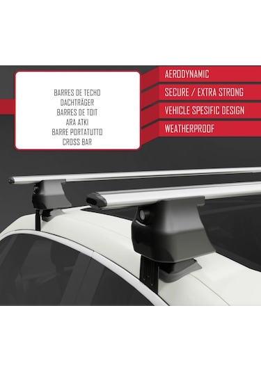 Toyota Uyumlu C-hr Araca Özel Oluksuz Tavan Çitası 2016 2017 2018 2019 2020 2021 2022 2023