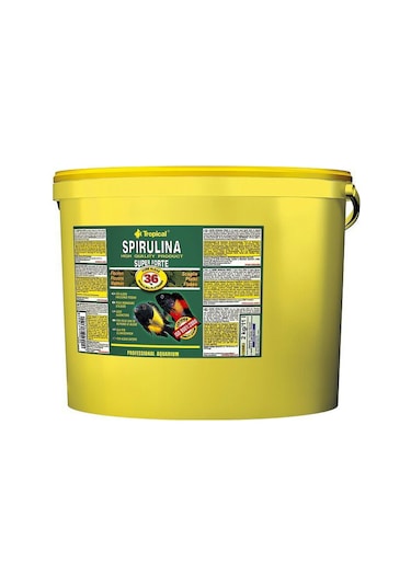 Tropical Super Spirulina Forte Pul 250 G. Kovadan Bölme Tropheu