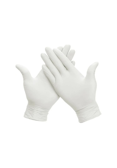 5 Adet S Beden Pudrasız Lateks Eldiven 100'lü Paket
