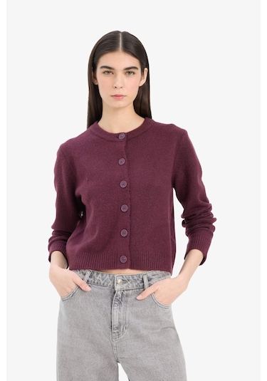 Defacto Regular Fit Bisiklet Yaka Basic Düz Düğmeli Soft Touch Yumuşak Triko Hırka E3654ax25wnbr467 Bordo Defacto Regular Fit Bisiklet Yaka Basic Düz Düğmeli Soft Touch Yumuşak Triko Hırka E3654ax25wnbr467 Bordo