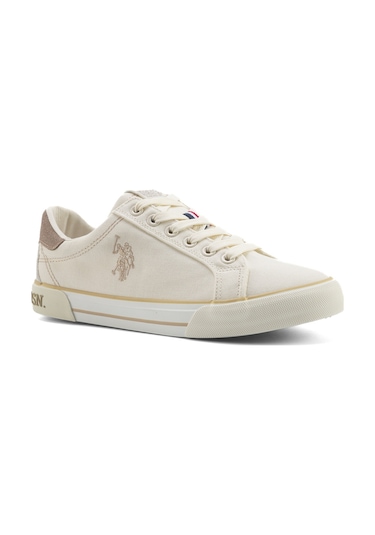 U.s. Polo Assn. Rachel 5fx Bej Kadın Sneaker Bej