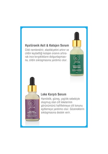 Jiyu Yüz Serum Seti 2'li (2x30 ml.)
