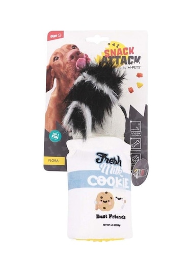 M-pets Flora Snack Attack Ödül Hazneli Peluş Köpek Oyuncağı