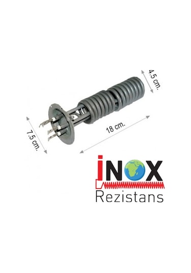 Cemsan-Veito-Baymak Uyumlu-Arzum Beko-Arçelik Şofben Rezistansı 3 Çıkışlı