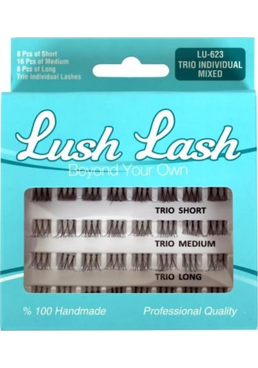 Lush Lash Takma Kirpik El Yapımı Doğal LU-623