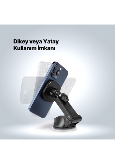 Ttec 2tt35 Easy Drive Flex M Araç Içi Magsafe Uyumlu Telefon Tutucu