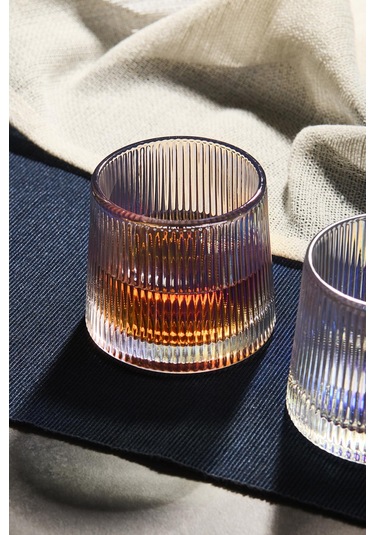 Mose Luster 2'li Kristal Viski Kokteyl Meşrubat Bardağı Japon Style 160ml