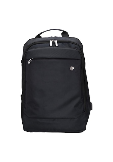 Plm Torino-usb 17 Siyah Notebook Sırt Çantası