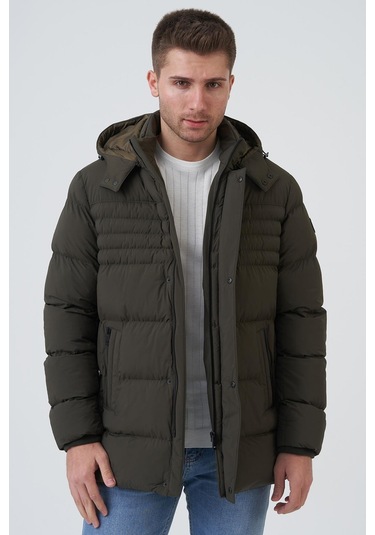 White Stone San Jose 58155 Slim Fit Kaban Haki-Haki