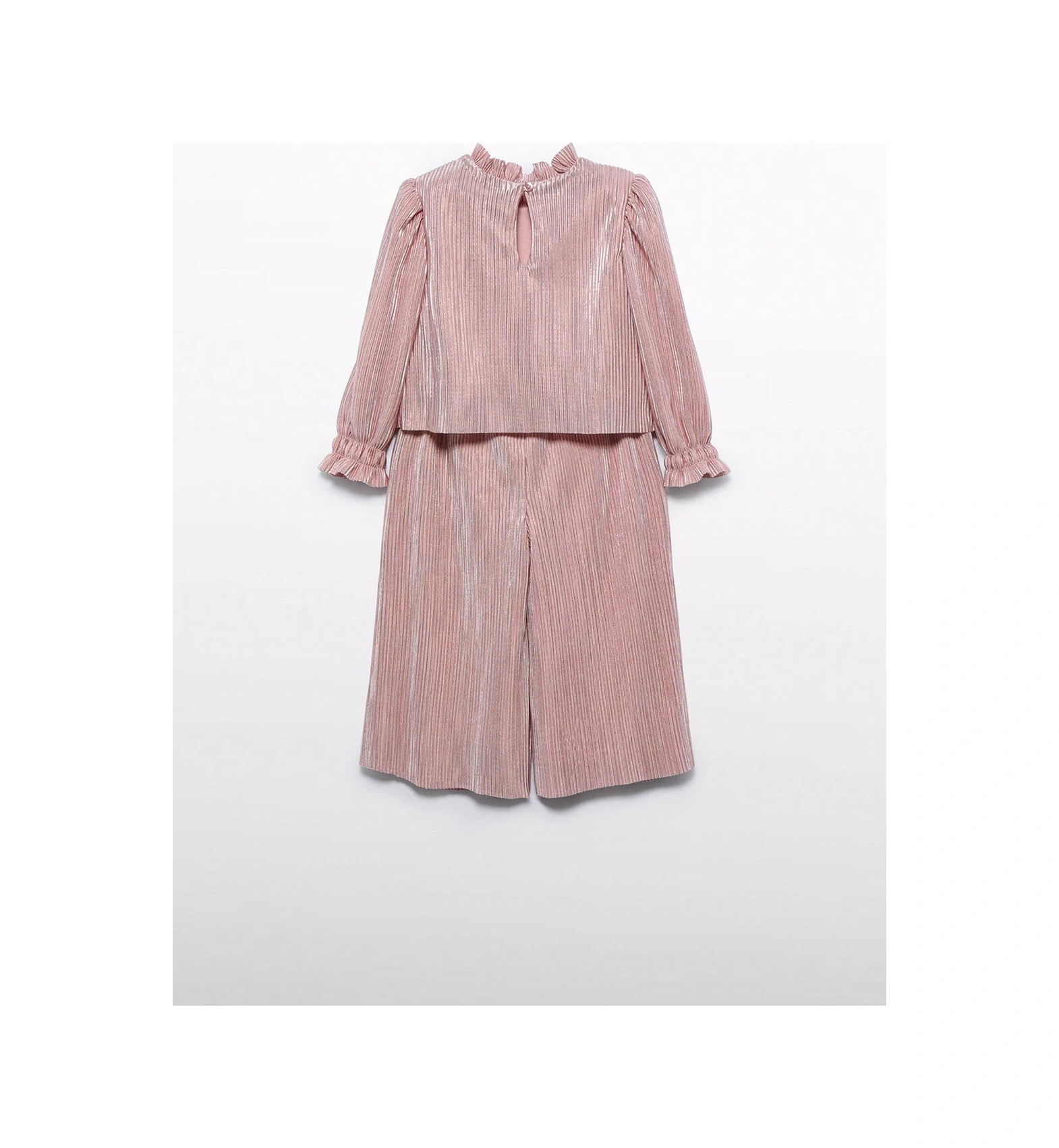 Mayoral Abel&lula Kız Bebek Pileli Pantolon Takım Pembe