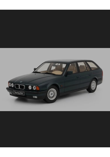 Triple 9 1:18 Ölçek 1996 Bmw 5 Serisi Touring E34 Oxford Green Model Araba
