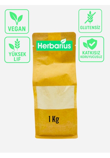 Herbarius Karnıyarık Otu Tozu 1 Kg Psyllium Husk Powder