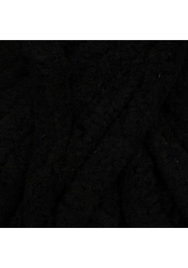 Kürkçü Han Lüks Kadife 100gr 60m El Örgü İpi Siyah