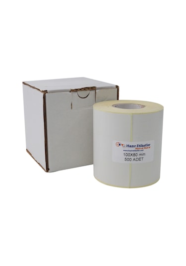 Eko Termal Rulo Etiket 100mm X 80mm 500 Adet