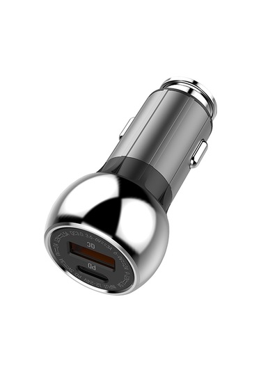 Usb Ve Micro Araba Araç İçi Led Işıklı Çakmaklık Pd Micro Ve Usb Yüksek Hızlı Şarj Adaptörü Başlığı