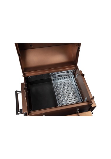 Igrıll Barbekü Hub 515 Mm Kömürlü Mangal Kahverengi