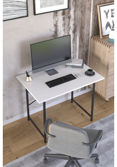 VayAvm Çalışma Bilgisayar Masası 60 x 90 CM Beyaz
