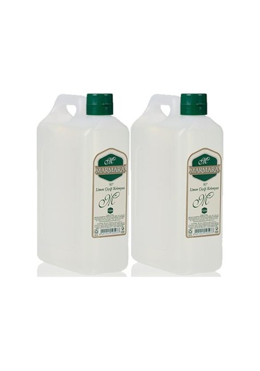 Marmara 80 Derece Limon Çiçeği Kolonyası Bidon 2 x 1 L