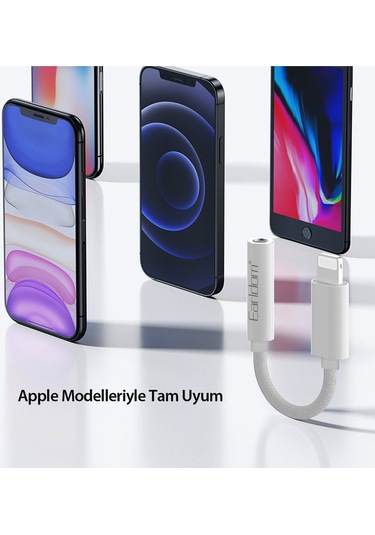 Earldom Ot68 Tak Çalıştır Lightning To Aux Dönüştürücü - Beya M414