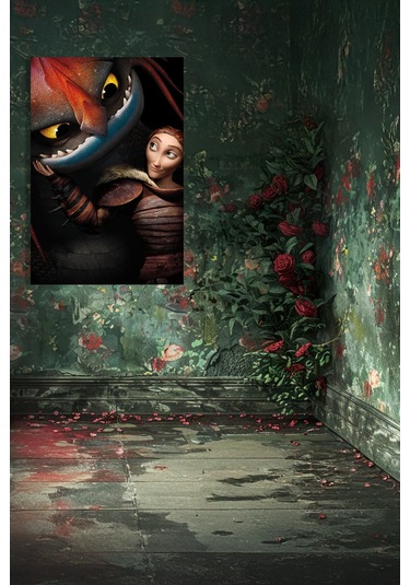 "miyrem Animasyon Kahramanları1^ Design Cam Tablo Model: 313