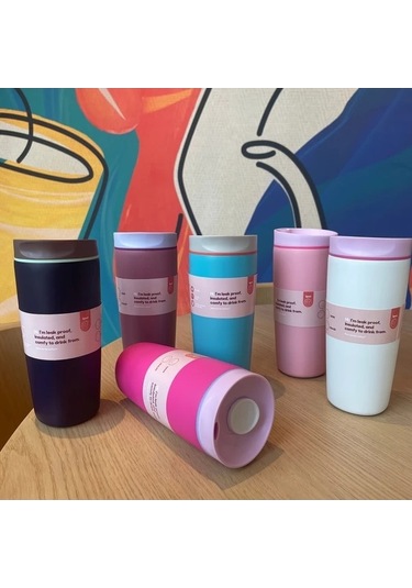 Trendooze Gaojunshop01 600ml Deniz Mavisi Vakumlu Kahve Kupası - Ev/ofis/seyahat Lacivert