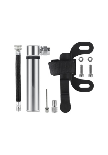 Yaleker Alüminyum Bisiklet Hava Pompa - 120 Psı Yüksek Basınçlı, Hafif & Taşınabilir, Hızlı Şişirme, Dışarıda Kullanım İçin, Mavi/kırmızı/gümüş Seçenekli