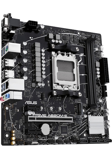Asus Prime A620M-E-CSM AMD A620 AM5 Soket 6400 OC MHZ DDR5 mATX Anakart