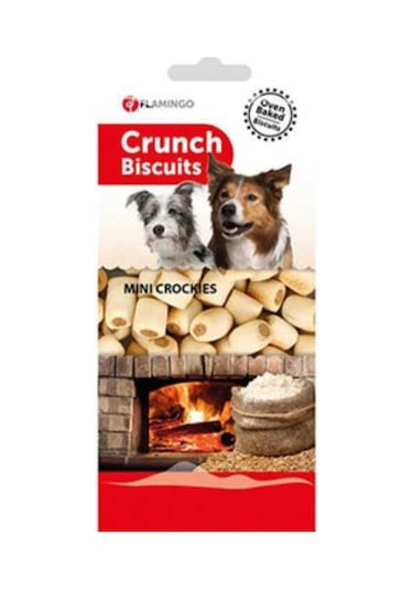 Flamingo Crunch Mini Köpek Ödül Bisküvisi 500 G