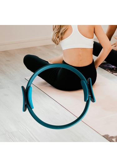 Suntek Pilates Ring Circle Kapalı Egzersiz Aksesuar İç Yeşil Yeşil
