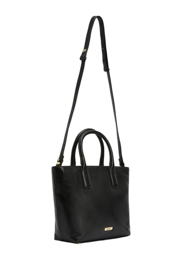 Barbour Birch Deri Kol Çantası Bk11 Black Siyah