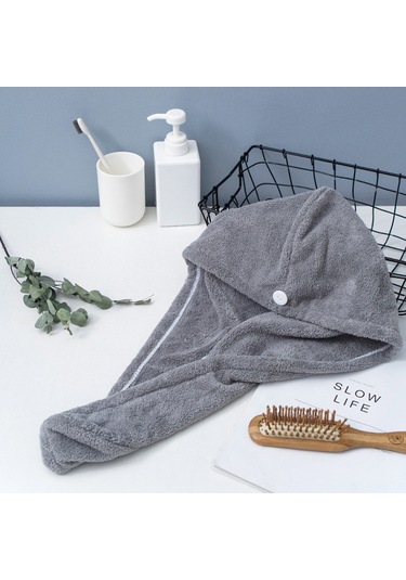 Reedark Hızlı Kuruyan Mikrofiber Saç Havlusu - Saç Kurutma Ve Bakımı İçin Pratik Şapka Diğer