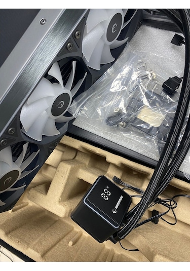 Rampage İnfinite V360 Argb Lga1700/1851/am5 Uyumlu 360mm Sıvı Soğutmalı Cpu Fan-siyah