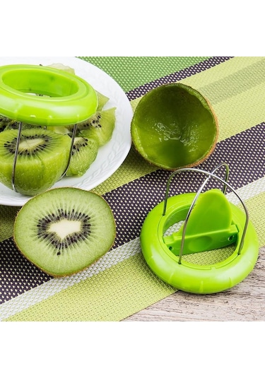 Sarı Kivi Kesici Mutfak Ayrılabilir Yaratıcı Meyve Soyucu Salata Pişirme Araçları Limon Soyma Aletleri Mutfak Aletleri Ve Aksesuarları