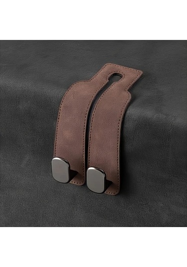 Fochsia Siyah Gizli Kancalı Pu Deri Oto Koltuk Kılıfı - Tüm Araçlara Uygun