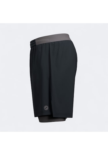 Joma Core Bermuda Siyah Erkek Spor Taytlı Şort 104194 Siyah