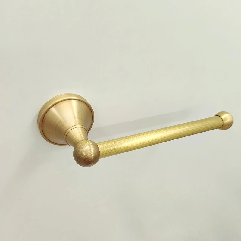 Monyee Tam Bakır Antika Stili Duvar Tipi Tuvalet Kağıdı Tutucu - Kolay Kurulumlu, Dayanıklı Banyo Aksesuarı Trompet Kalemi Diğer