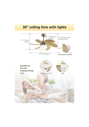 Dlc Mistral Bakır Motor 76cm Tavan Vantilatörü Gümüş