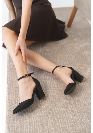 D1050 Kadın Günlük Klasiktopayakkabı Siyah-süet