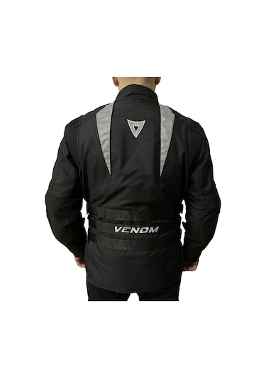 Venom Tourex Motosiklet Montu Siyah